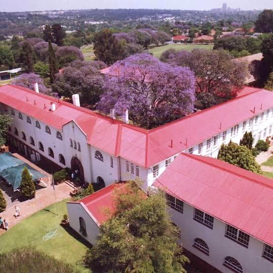 St Marys School for girls from above sourced by the Johannesburg